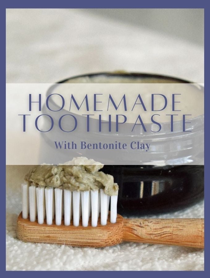 Hand-crafted Toothpaste Made with Bentonite Clay & Coconut Oil